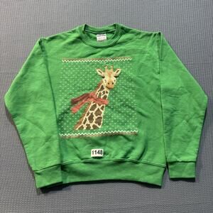 NUBLEND Jerzees Green‎ Boys Sweatshirt Sz M Pre-Owned Excellent